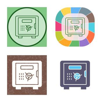 Safe Box Vector Icon