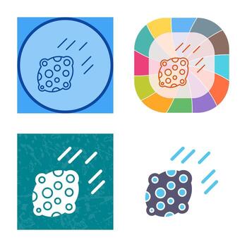Asteroid Vector Icon