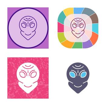 Alien Vector Icon