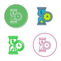 Time is Money Vector Icon