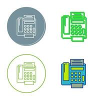 fax Machine Vector Icon