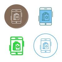 Online Shopping Vector Icon