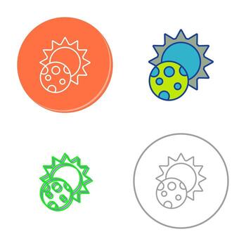 Eclipse Vector Icon