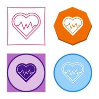 Heart Beat Vector Icon