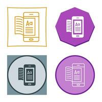 Ebook Vector Icon