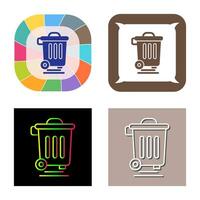 Dustbin Vector Icon