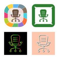 Office Chair Vector Icon