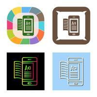 Ebook Vector Icon