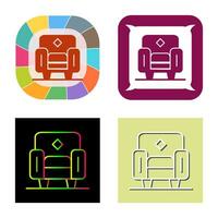 Armchair Vector Icon