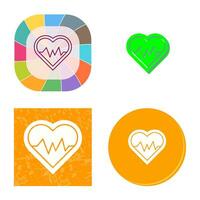 Heart Beat Vector Icon