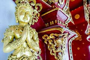 Ornate statue in Thailand photo