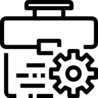 Gear setting symbol icon vector image. Illustration of the industrial wheel mechine mechanism design image