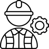 Gear setting symbol icon vector image. Illustration of the industrial wheel mechine mechanism design image