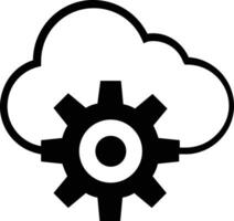 Gear setting symbol icon vector image. Illustration of the industrial wheel mechine mechanism design image