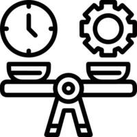 Gear setting symbol icon vector image. Illustration of the industrial wheel mechine mechanism design image