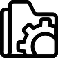 Gear setting symbol icon vector image. Illustration of the industrial wheel mechine mechanism design image