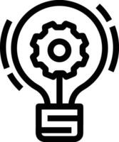 Gear setting symbol icon vector image. Illustration of the industrial wheel mechine mechanism design image