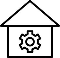 Gear setting symbol icon vector image. Illustration of the industrial wheel mechine mechanism design image