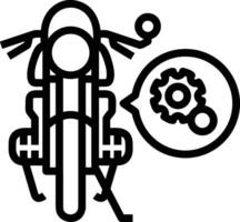 Gear setting symbol icon vector image. Illustration of the industrial wheel mechine mechanism design image