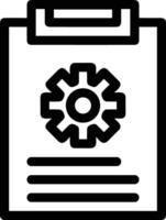 Gear setting symbol icon vector image. Illustration of the industrial wheel mechine mechanism design image