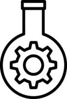 Gear setting symbol icon vector image. Illustration of the industrial wheel mechine mechanism design image