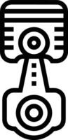Gear setting symbol icon vector image. Illustration of the industrial wheel mechine mechanism design image