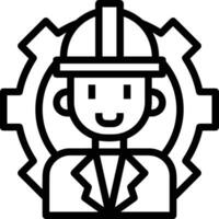 Gear setting symbol icon vector image. Illustration of the industrial wheel mechine mechanism design image