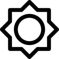 Gear setting symbol icon vector image. Illustration of the industrial wheel mechine mechanism design image