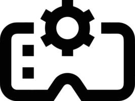 Gear setting symbol icon vector image. Illustration of the industrial wheel mechine mechanism design image