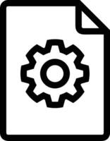 Gear setting symbol icon vector image. Illustration of the industrial wheel mechine mechanism design image