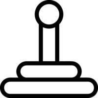 Gear setting symbol icon vector image. Illustration of the industrial wheel mechine mechanism design image