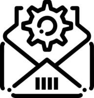 engranaje ajuste símbolo icono vector imagen. ilustración de el industrial rueda máquina mecanismo diseño imagen