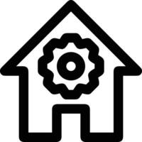 Gear setting symbol icon vector image. Illustration of the industrial wheel mechine mechanism design image