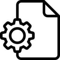 Gear setting symbol icon vector image. Illustration of the industrial wheel mechine mechanism design image