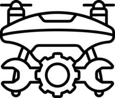 Gear setting symbol icon vector image. Illustration of the industrial wheel mechine mechanism design image