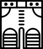 Gear setting symbol icon vector image. Illustration of the industrial wheel mechine mechanism design image