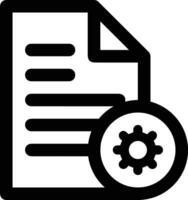 Gear setting symbol icon vector image. Illustration of the industrial wheel mechine mechanism design image