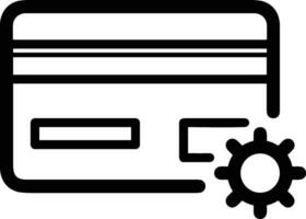 Gear setting symbol icon vector image. Illustration of the industrial wheel mechine mechanism design image