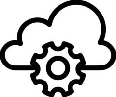 Gear setting symbol icon vector image. Illustration of the industrial wheel mechine mechanism design image