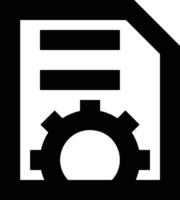 Gear setting symbol icon vector image. Illustration of the industrial wheel mechine mechanism design image