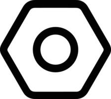 Gear setting symbol icon vector image. Illustration of the industrial wheel mechine mechanism design image