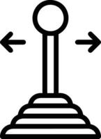 Gear setting symbol icon vector image. Illustration of the industrial wheel mechine mechanism design image