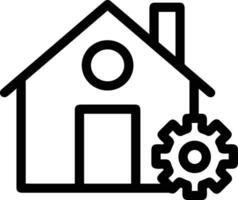 Gear setting symbol icon vector image. Illustration of the industrial wheel mechine mechanism design image