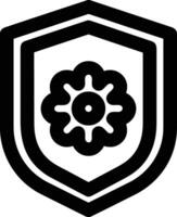 Gear setting symbol icon vector image. Illustration of the industrial wheel mechine mechanism design image