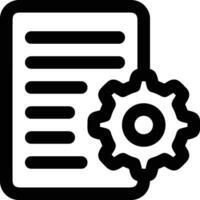 Gear setting symbol icon vector image. Illustration of the industrial wheel mechine mechanism design image