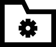 Gear setting symbol icon vector image. Illustration of the industrial wheel mechine mechanism design image