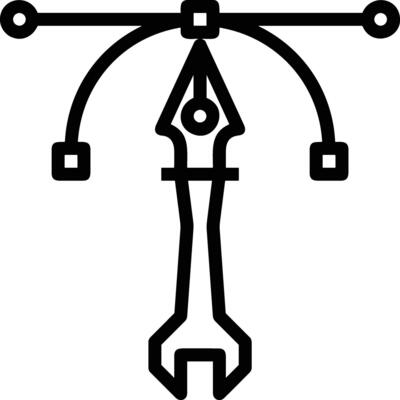 Gear setting symbol icon vector image. Illustration of the industrial wheel mechine mechanism design image