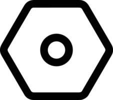 Gear setting symbol icon vector image. Illustration of the industrial wheel mechine mechanism design image