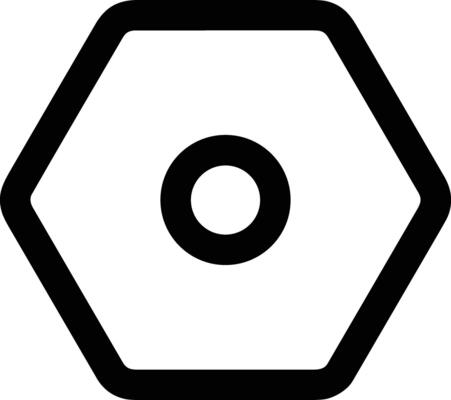 Gear setting symbol icon vector image. Illustration of the industrial wheel mechine mechanism design image