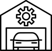 Gear setting symbol icon vector image. Illustration of the industrial wheel mechine mechanism design image